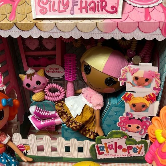 LAST BNIB Silly Hair Lalaloopsy Doll Scoops Waffle Cone‎ with Accessories and … - Picture 2 of 11